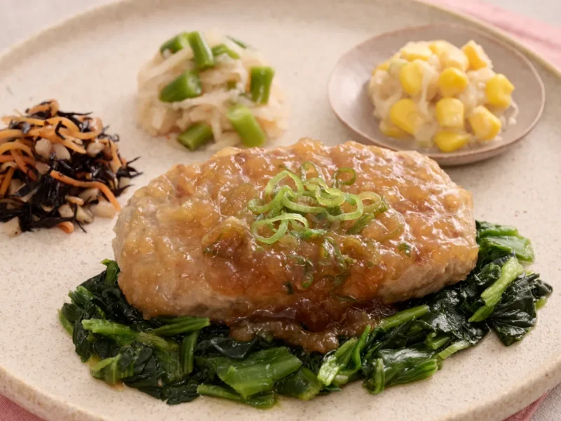 おろしソースのハンバーグ　nosh（ナッシュ）公式